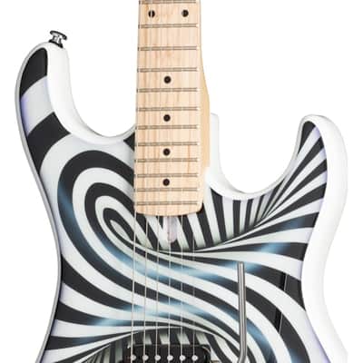Kramer The 84 Custom Graphics The Illusionist (EVH D-Tuna) w/Gig Bag image 4