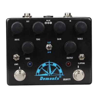 Demonfx Dual Gun 2 Channel Blues/Rock Overdrive Numerous set