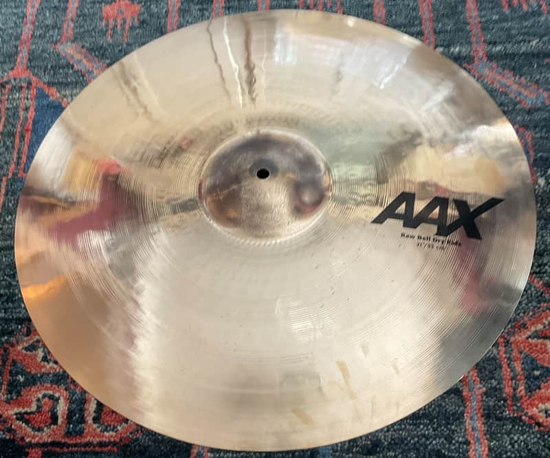 Sabian 21" AAX Raw Bell Dry Ride Cymbal - Brilliant image 1