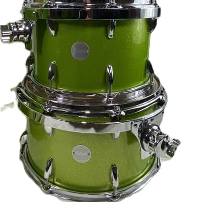 Click Icon - 6pc Maple Drum Set Shell Pack Lemon-Lime Misty Sparkle Wrap image 20