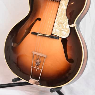 Hopf Archtop -1950s German Vintage Jazz Guitar / Gitarre image 2
