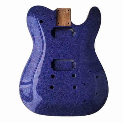 Metallic Blue Alder Telecaster Tele Style Guitar Body image 1