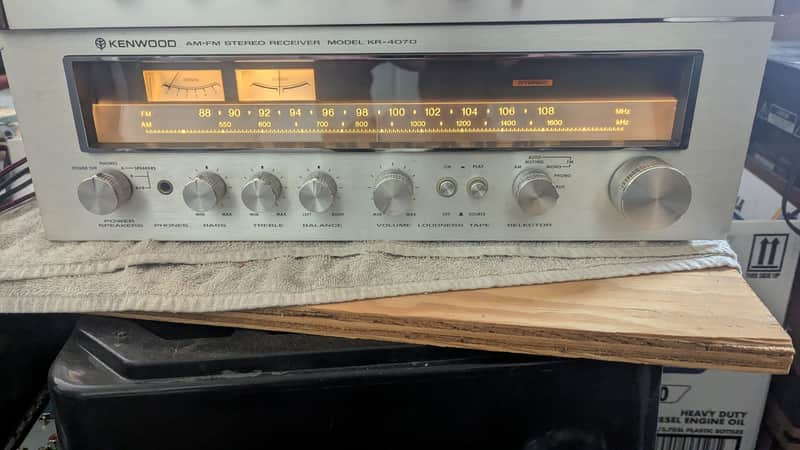 Kenwood KR-4070 Powerful Vintage 40 WPC Serviced image 1