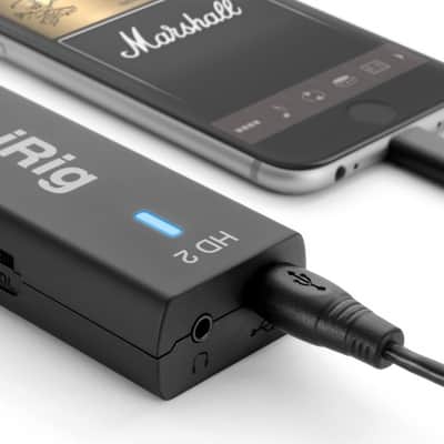 IK Multimedia iRig HD 2 Mobile USB Guitar Interface 2010s - Black image 14