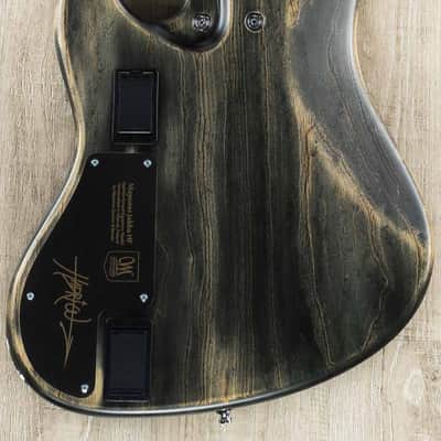 Mayones Jabba Hadrien Feraud HF5 Bass, Antique Black, Delano Pickups, Pau Ferro image 4