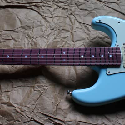 Rizzuto Guitars True Temperament VRS w/ Fender Stratocaster Clapton Midboost Strat Preamp image 6