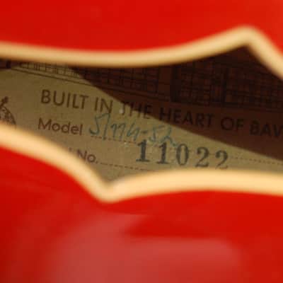 Framus Fret Jet 5/114-52 – 1963 German Vintage Semi Acoustic Thinline Archtop Guitar Gitarre image 12