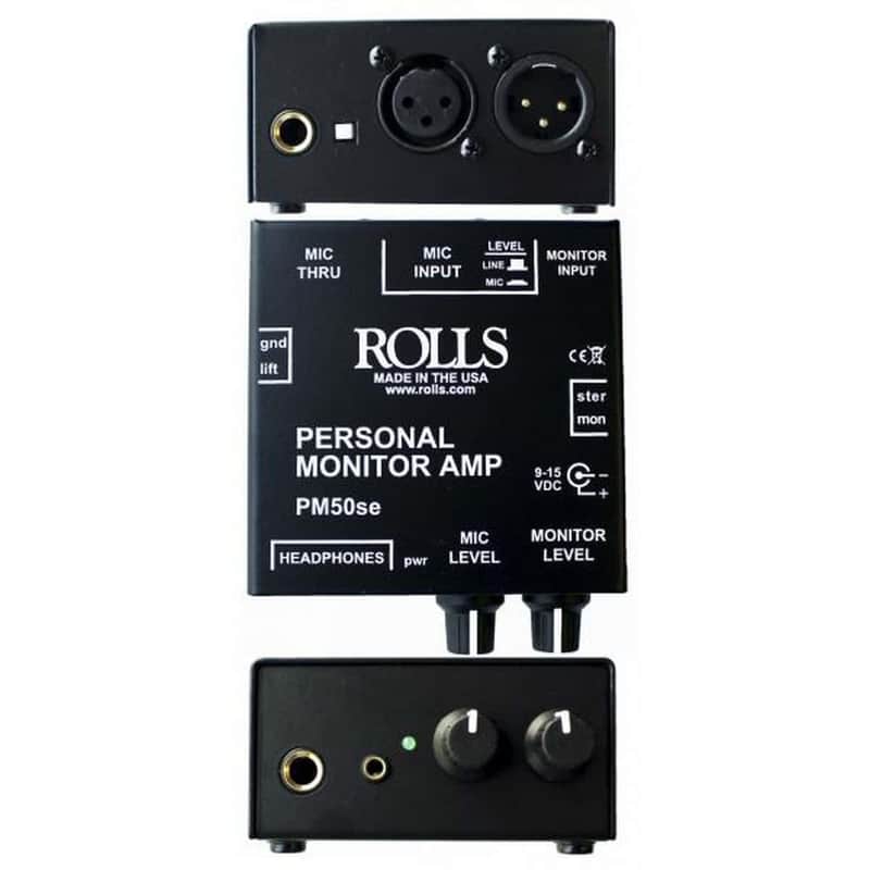 Rolls PM50se Headphone Personal Amplifier image 1
