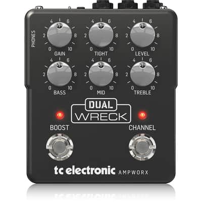 Dual Wreck Twin-Channel Guitar Preamp image 1