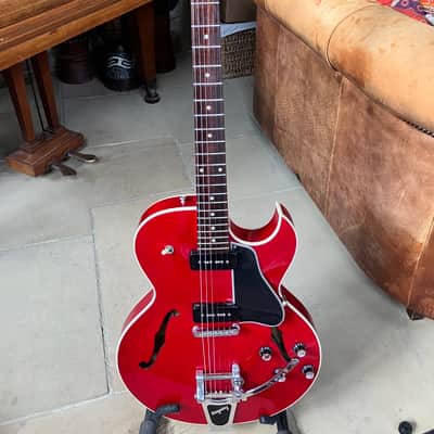 Gibson ES-135 P-100 1996 Cherry image 1