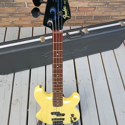 1985 Fender Jazz Bass Special Champagne Pearl image 5