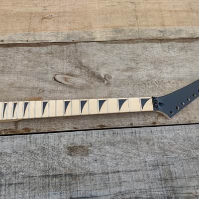 24 fret sharkfin inlays maple floyd rose nut shred guitar Neck replacement DIY Guitar neck. image 4