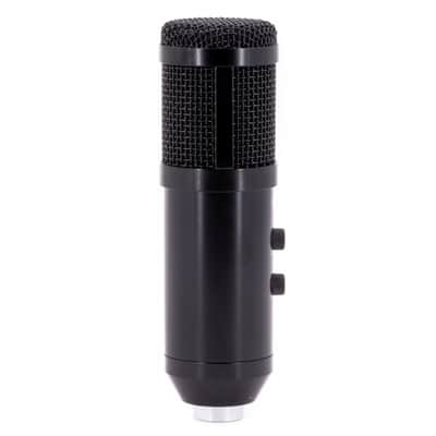 USB True Studio Grade Capsule Condenser Microphone, Side Address, Headphone Monitor, Volume Control, Echo, Incl. Tripod Stand, Mounting Clip, Cable, Windscreen image 2