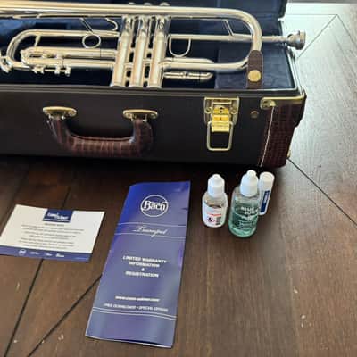 Bach Model LR180S37 Stradivarius Professional Bb Trumpet - Excellent Condition! image 18