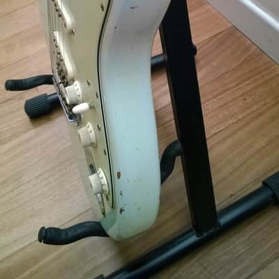 Fender Stratocaster Relic 62 John Cruz Masterbuilt Limited Edition Sonic Blue image 14