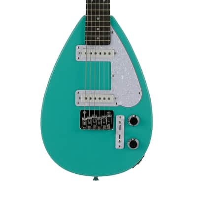 VOX Mark III Mini Guitar 2022 Aqua Green image 4