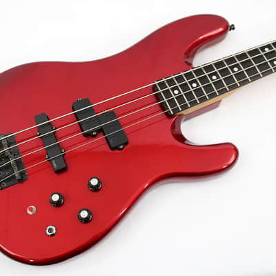 1989 Fender Contemporary Power Jazz Bass Special - Candy Apple Red image 1