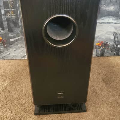 Onkyo Onkyo SKW-420 Active Powered Subwoofer 90s - Black wood image 1