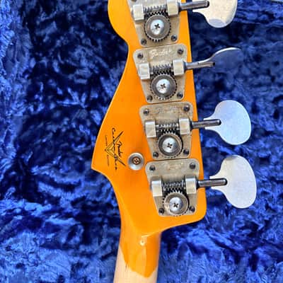 Fender Custom Shop Limited Edition Heavy Relic Jazz Bass - Aged Natural image 8