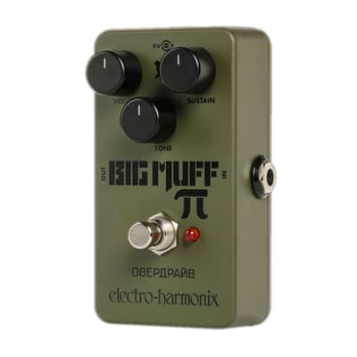 Electro-Harmonix Green Russian Big Muff Pi Reissue 2017 - Present - Green image 1