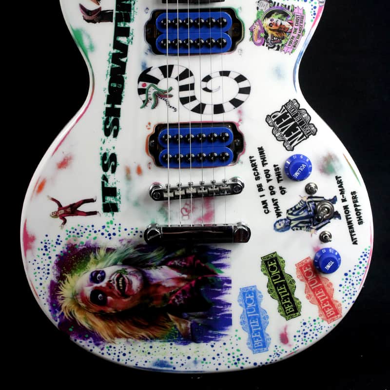 Epiphone LP Special ll LE Custom Aged and Worn With Graphics