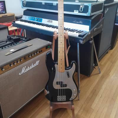 1957 Fender Precision Bass with Maple Fretboard - Black Refin image 1