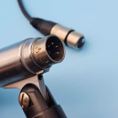 ☆Rare Vintage 1950s Turner Model 57 Dynamic Microphone w/ 4 Pin Female XLR Adapter Cable - Electro-Voice 654 S57 image 24