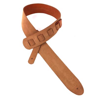 Walker & Williams SP-77 Tiger Tan All Italian Leather Strap with Ostrich Leg Tooling image 9