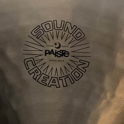 Paiste 22" Sound Creation Dark Ride New Dimension 2951 grams 1984 image 4
