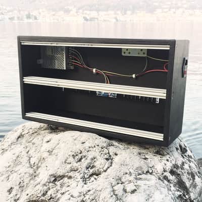 6U Eurorack Case powered, 84 o 104 hp, modular synthesizer image 5