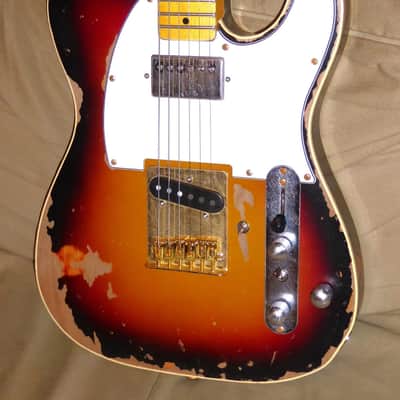 DY Guitars Andy Summers tribute relic tele body PRE-BUILD ORDER image 2