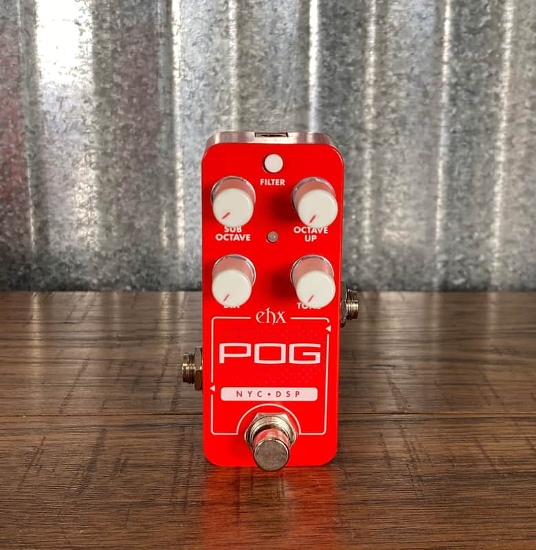 Electro-Harmonix EHX Pico Pog Polyphonic Octave Generator Guitar Effect Pedal Demo image 1