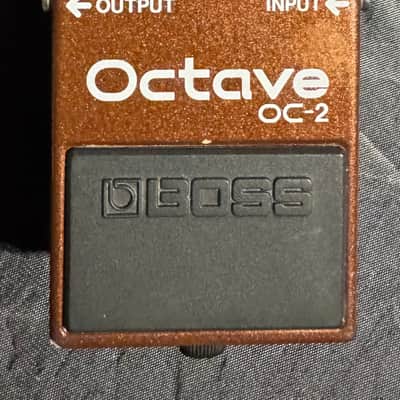 Boss OC-2 Octave (Black Label) 1984 - 1989 - Brown image 1
