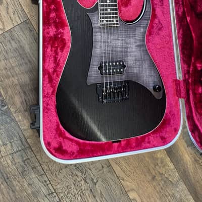 Ibanez RGR652AHBF with hardshell case and custom pickguard image 1