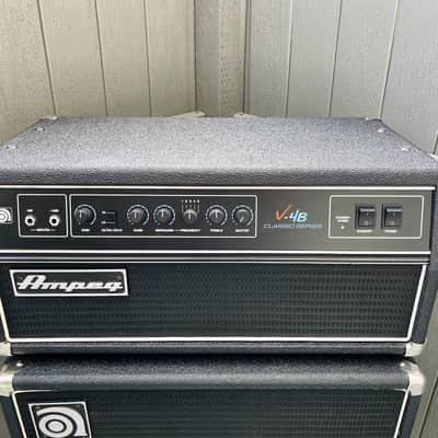 Ampeg V-4B Classic Series (V4BH) 1996 Black - Made in USA - All Tube Bass Amplifier - MINT. image 7