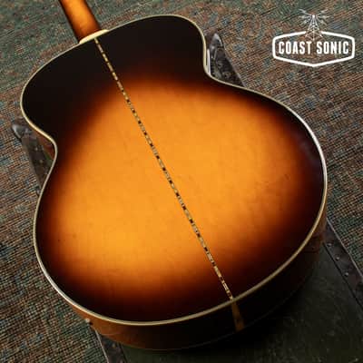 1992 Orville by Gibson J-200 Jumbo Acoustic Electric Guitar w/ Case image 9