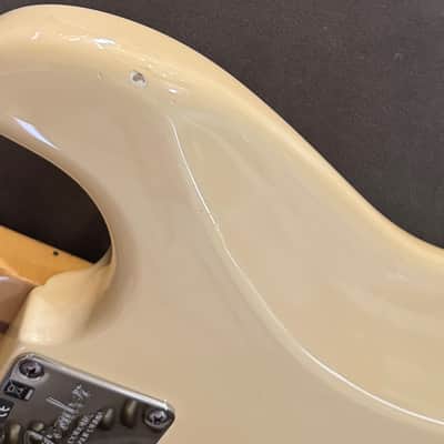 Fender American Stratocaster 2011 Olympic White USA w/ Custom Marbled Pickguard image 17