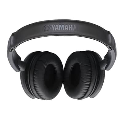 Yamaha HPH-100B Comfortable Dynamic Closed Back Headphones Black image 2