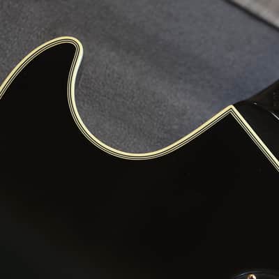 2008 Gibson Custom Shop Les Paul Custom 1954 Historic Reissue LPB-4 Electric Guitar Black Ebony + COA OHSC image 13