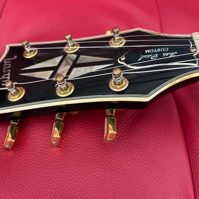 Gibson  Les Paul Custom  1979 maple fretboard fretless wonder Black gold image 12