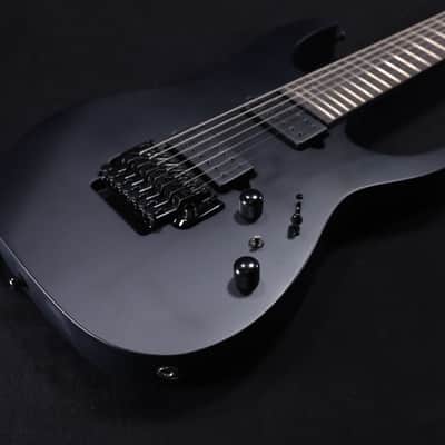 Ibanez RG Iron Label 7str Electric Guitar Black - RGRB720BKF 039 image 1