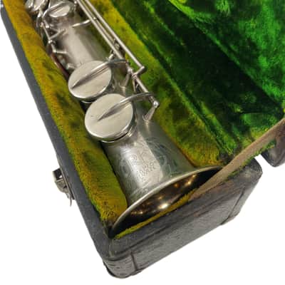 J.W. York & Sons Soprano Saxophone Vintage 1930 image 5
