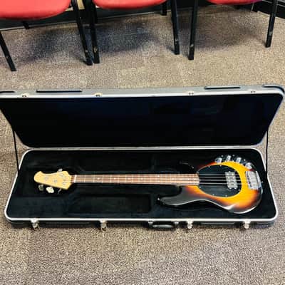 Ernie Ball Music Man StingRay 4-string Electric Bass Guitar - Vintage Sunburst image 13