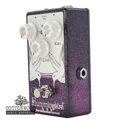 EarthQuaker Devices Hummingbird V4 - Purple Sparkle - Cottonwood Music Exclusive Color image 2