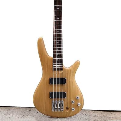 Fishbone 4 String Bass Natural Transparent Awesome bass Guitar Model PB4 ELDC-N image 2