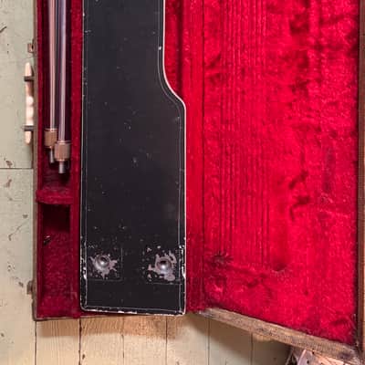 1950s Eddie Alkire E-Harp 10-String w/Legs & Original Case image 2
