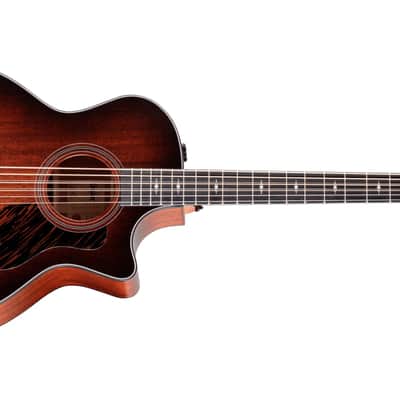 Taylor 324ce Baritone-8 LTD Grand Auditorium, Tropical Mahogany Top, Back & Sides with Hardshell Case image 19