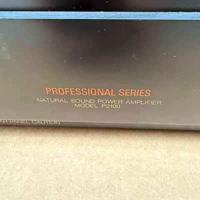 Yamaha P2100 Professional Series Natural Sound Stereo Power Amplifier – Made in Japan image 5