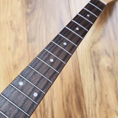 Telecaster Compatible Roasted Maple & Rosewood Neck – 22 Fret, Unfinished image 6