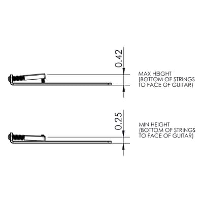 NEW Hipshot Telecaster® Retrofit Bridge 4 Mount Hole 6 Saddles - STAINLESS STEEL image 5